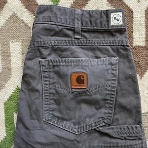 Carhartt Grey Carpenter Pants